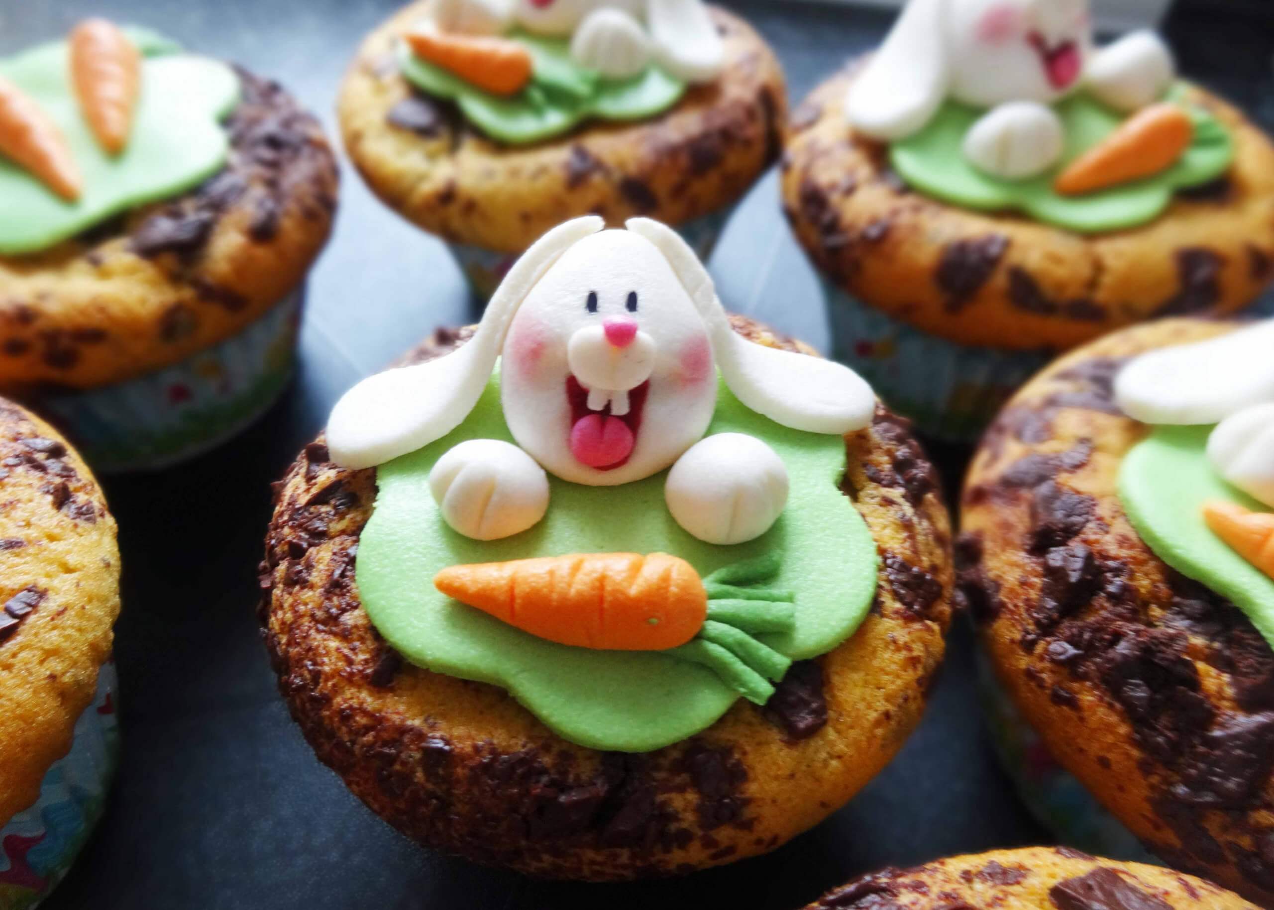 Vanille-Schoko-Muffins Rezept für Ostern