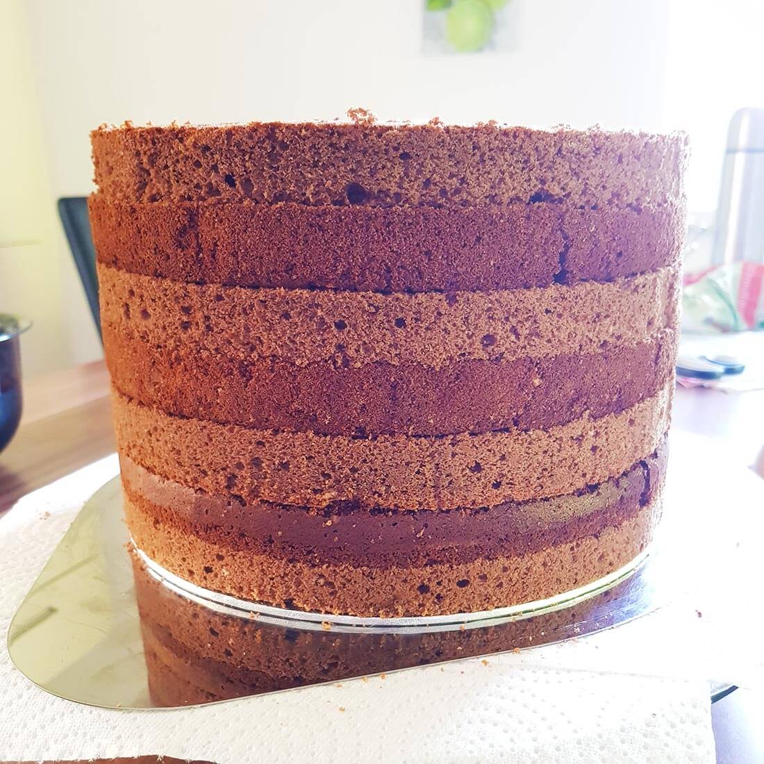 Kuchenringmethode Motivtorte oder Hochzeitstorte