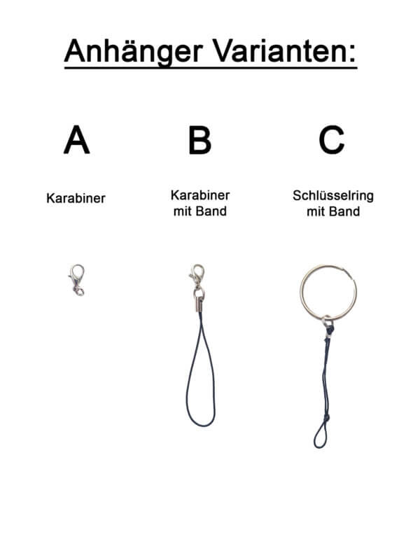 Anhänger Varianten Schlüsselanhänger Charm