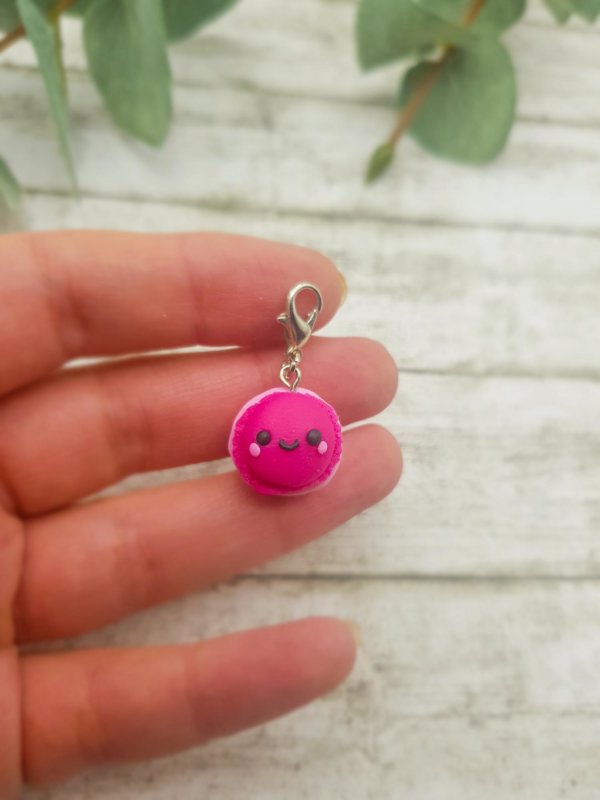 kawaii macarons fimo Figur als Charm Anhänger