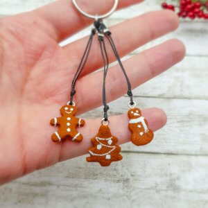 lebkuchen schluesselanhänger geschenkidee weihnachten kreativ mit betty