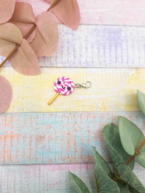 lolly aus polymer clay