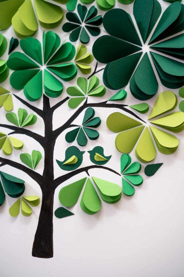 Gästebuchbaum für Hochzeiten und Geburtstagsfeier super Geschenkidee