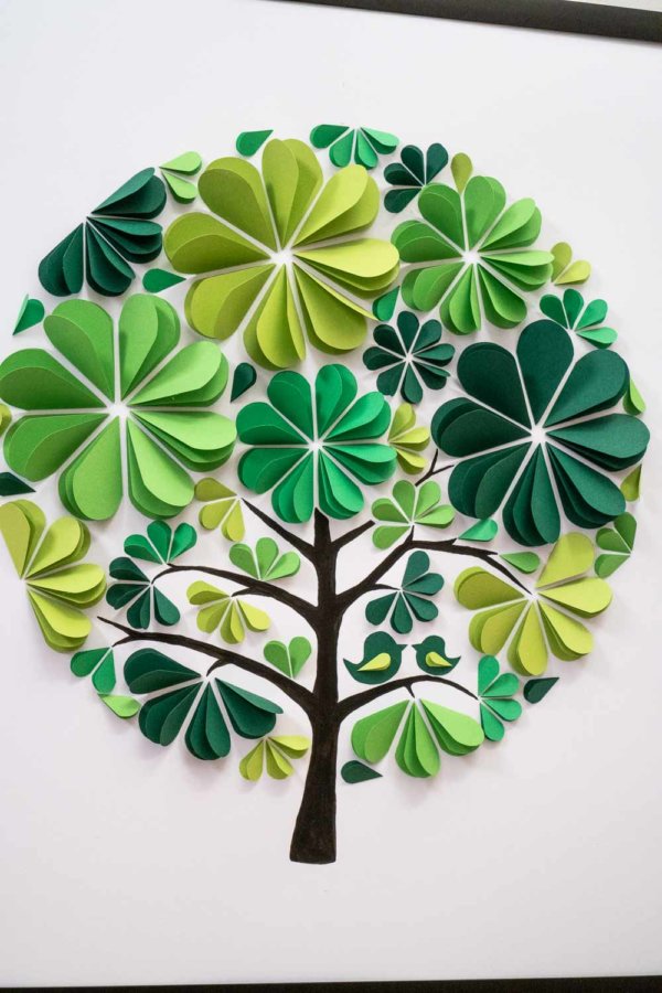 Gästebuchbaum für Hochzeiten und Geburtstagsfeier super Geschenkidee