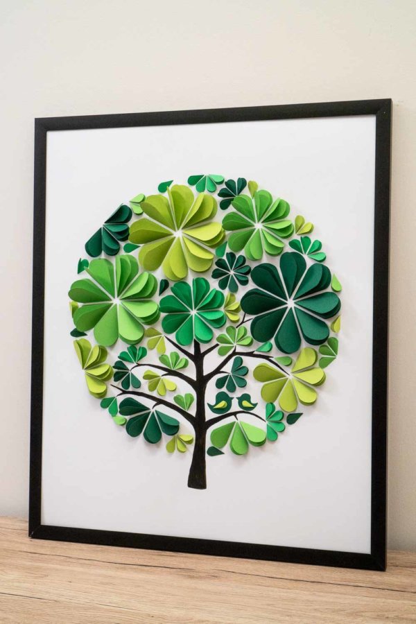 Gästebuchbaum für Hochzeiten und Geburtstagsfeier super Geschenkidee