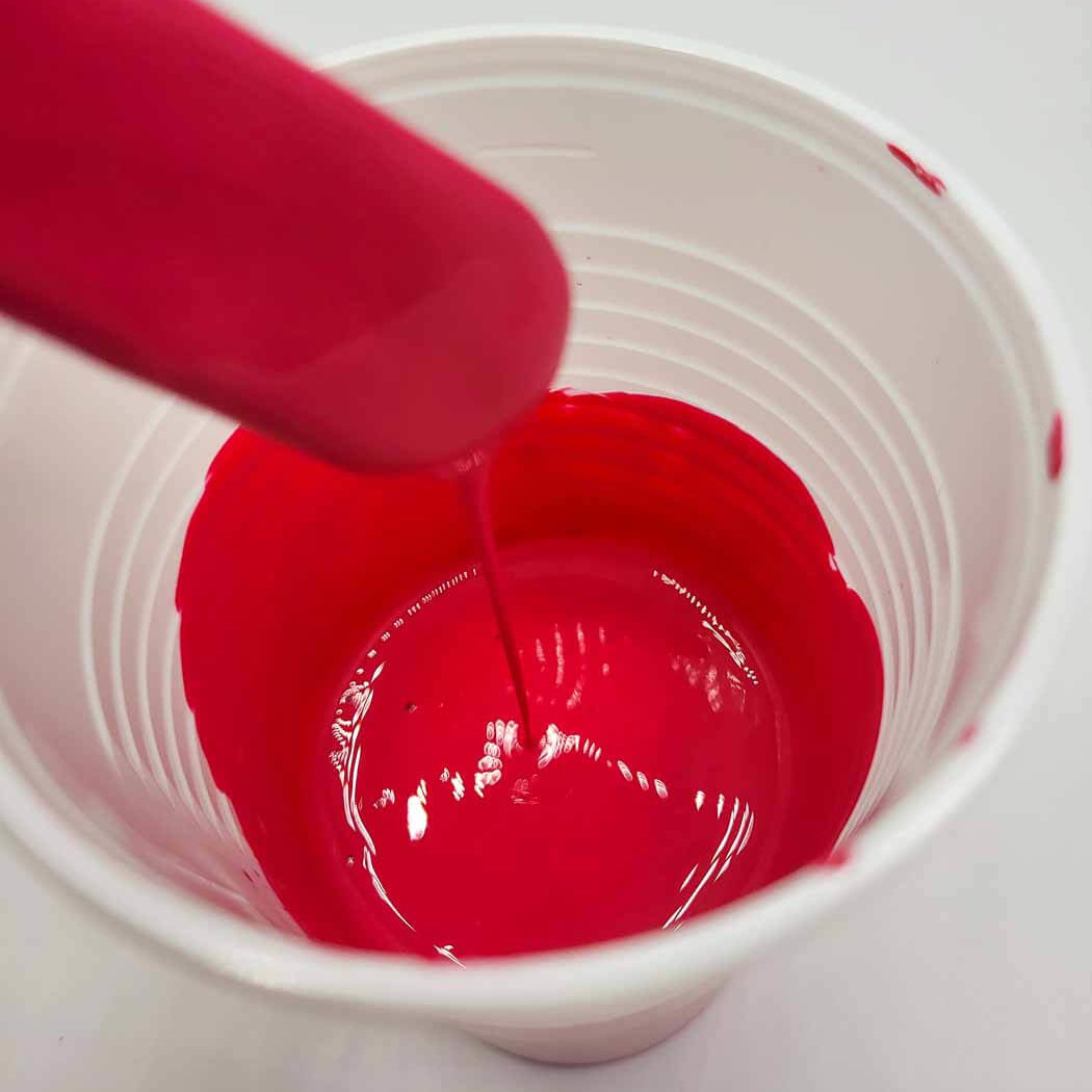Acrylic Pouring Farben mischen Kreativ mit Betty
