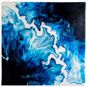 Acrylic Pouring Bild von Bettina Luger - Kreativ mit Betty