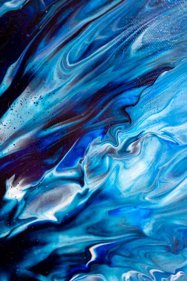 Acrylic Pouring Bild von Bettina Luger - Kreativ mit Betty