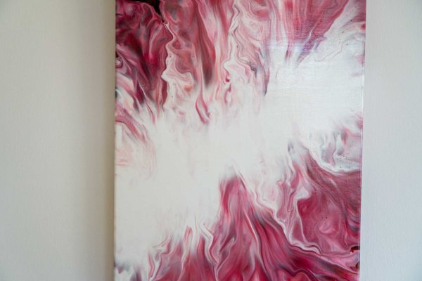 Acrylic Pouring Bild von Bettina Luger - Kreativ mit Betty