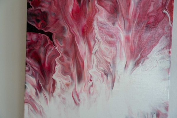 Acrylic Pouring Bild von Bettina Luger - Kreativ mit Betty