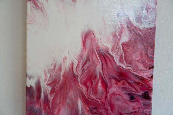 Acrylic Pouring Bild von Bettina Luger - Kreativ mit Betty