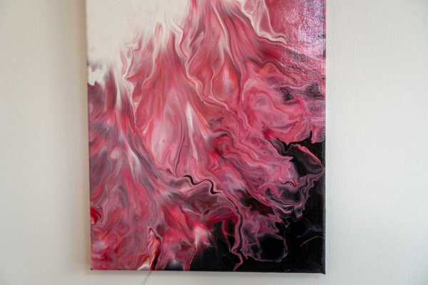 Acrylic Pouring Bild von Bettina Luger - Kreativ mit Betty