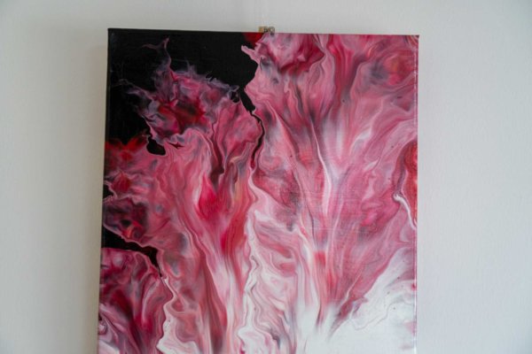 Acrylic Pouring Bild von Bettina Luger - Kreativ mit Betty