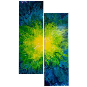 Acrylic Pouring Bild von Bettina Luger - Kreativ mit Betty