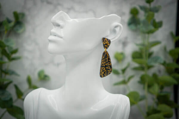 handgemachte ohrringe aus polymer clay von kreativ mit betty