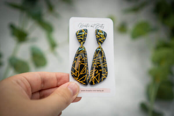 handgemachte ohrringe aus polymer clay von kreativ mit betty