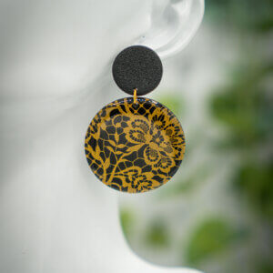 handgemachte ohrringe aus polymer clay von kreativ mit betty