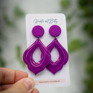 handgemachte ohrringe aus polymer clay von kreativ mit betty