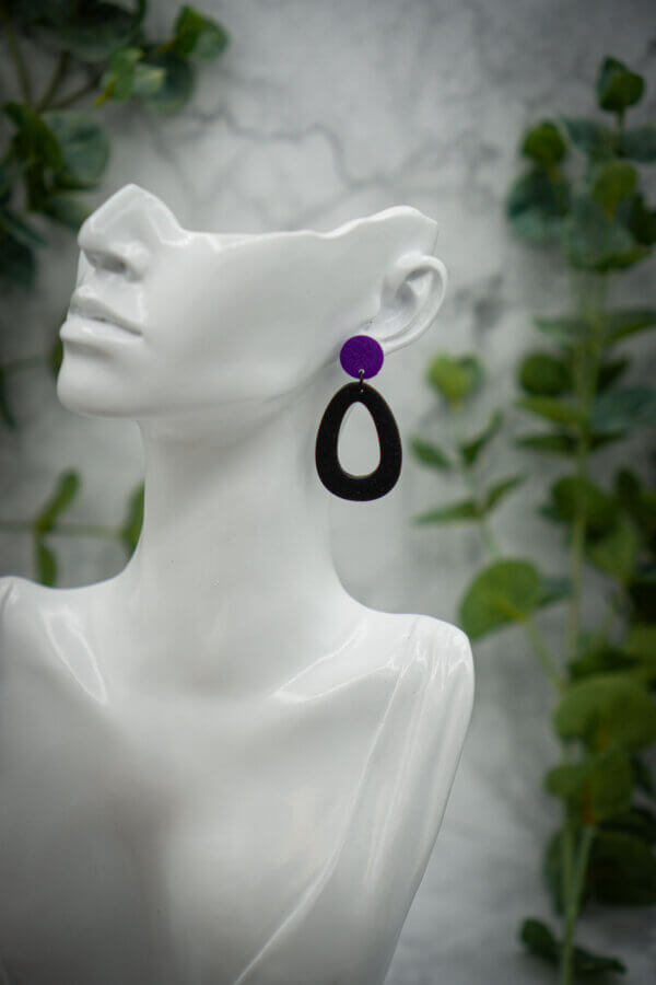 handgemachte ohrringe aus polymer clay von kreativ mit betty