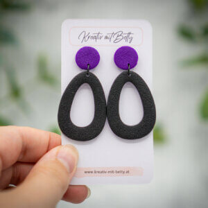 handgemachte ohrringe aus polymer clay von kreativ mit betty