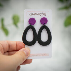 handgemachte ohrringe aus polymer clay von kreativ mit betty