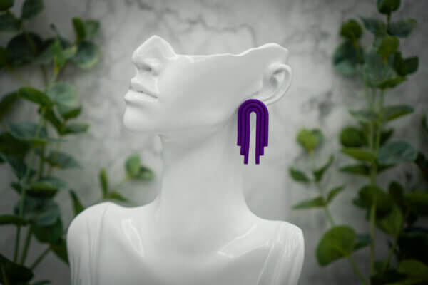 handgemachte ohrringe aus polymer clay von kreativ mit betty
