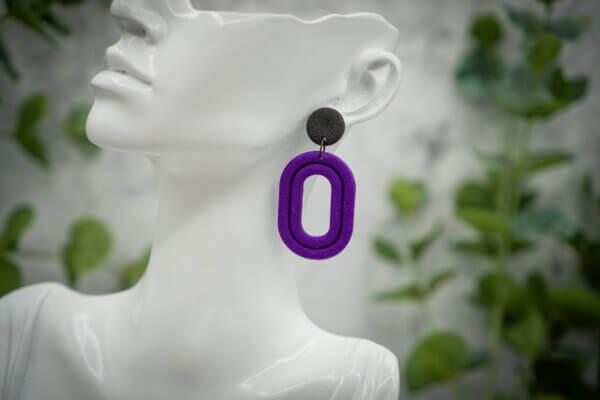handgemachte ohrringe aus polymer clay von kreativ mit betty
