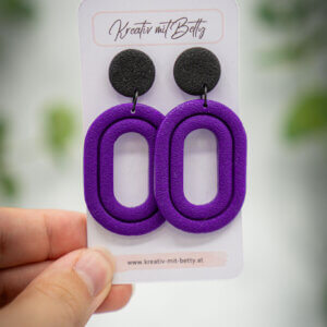 handgemachte ohrringe aus polymer clay von kreativ mit betty