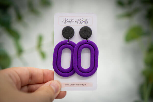 handgemachte ohrringe aus polymer clay von kreativ mit betty