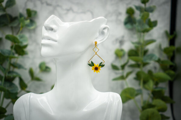 handgemachte ohrringe aus polymer clay von kreativ mit betty