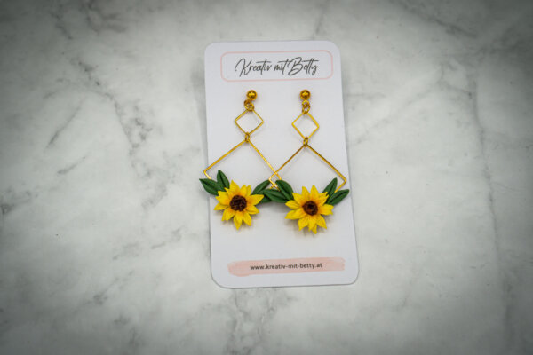 handgemachte ohrringe aus polymer clay von kreativ mit betty