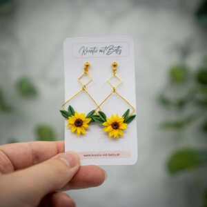 handgemachte ohrringe aus polymer clay von kreativ mit betty