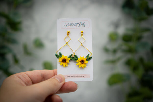 handgemachte ohrringe aus polymer clay von kreativ mit betty