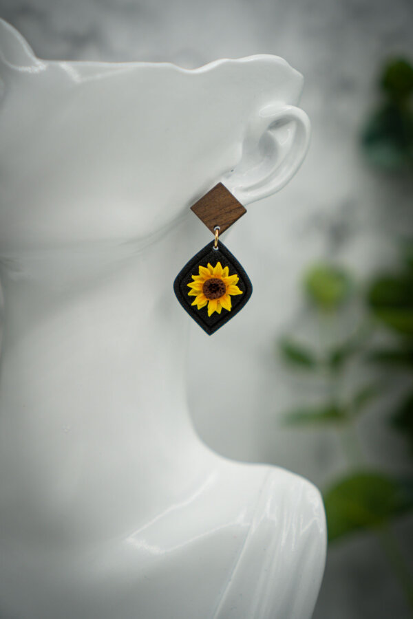handgemachte ohrringe aus polymer clay von kreativ mit betty