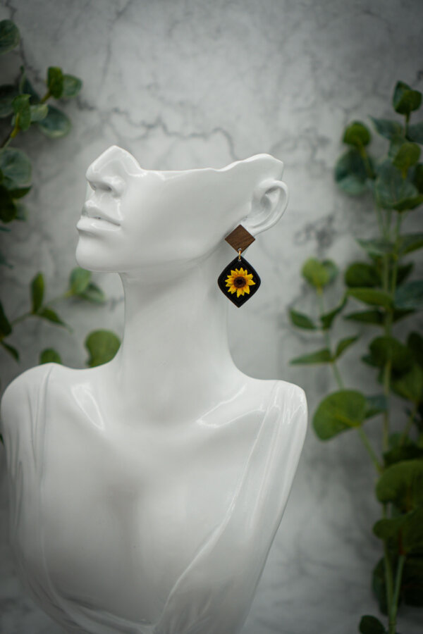 handgemachte ohrringe aus polymer clay von kreativ mit betty