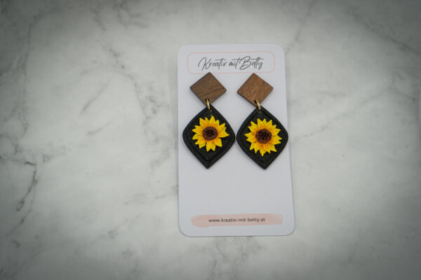 handgemachte ohrringe aus polymer clay von kreativ mit betty