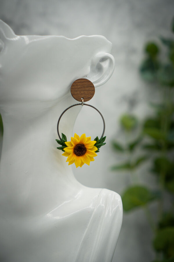 handgemachte ohrringe aus polymer clay von kreativ mit betty
