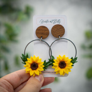 handgemachte ohrringe aus polymer clay von kreativ mit betty