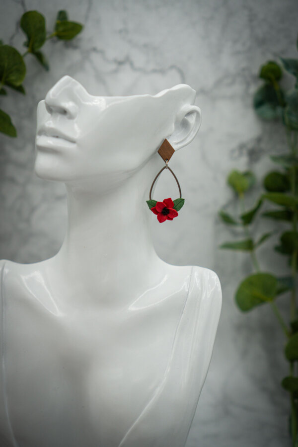 handgemachte ohrringe aus polymer clay von kreativ mit betty