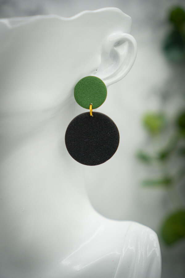 handgemachte ohrringe aus polymer clay von kreativ mit betty