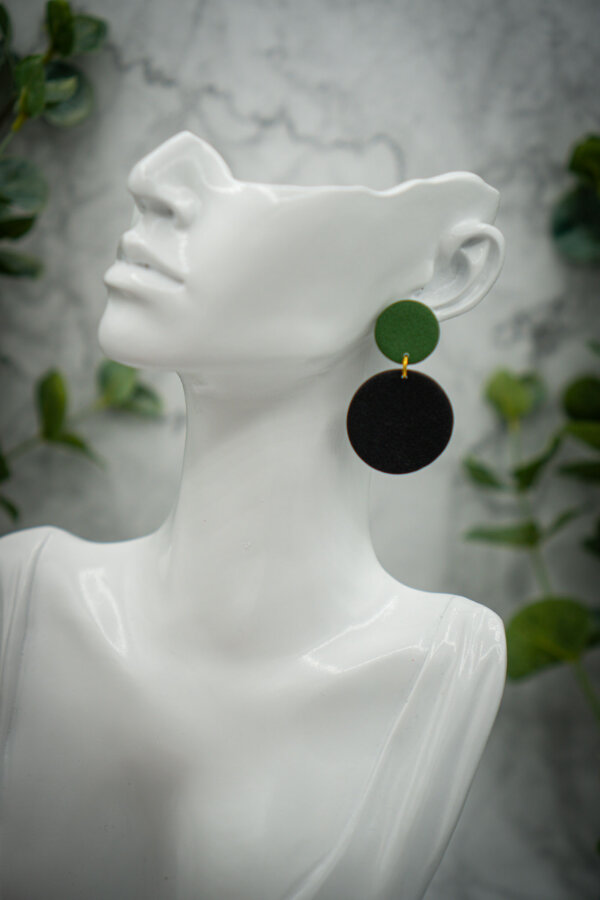 handgemachte ohrringe aus polymer clay von kreativ mit betty