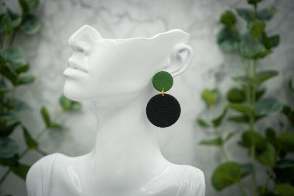 handgemachte ohrringe aus polymer clay von kreativ mit betty