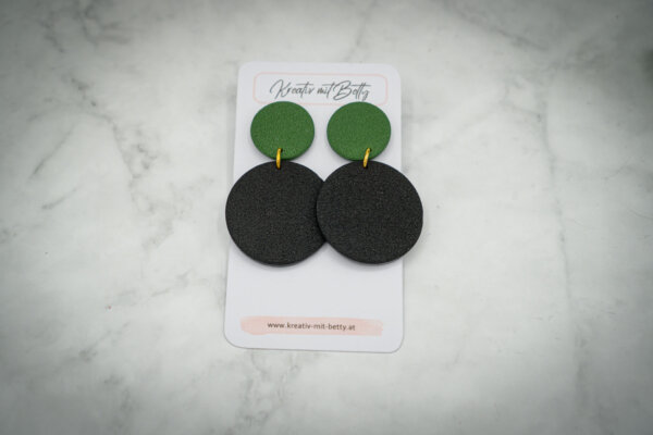 handgemachte ohrringe aus polymer clay von kreativ mit betty