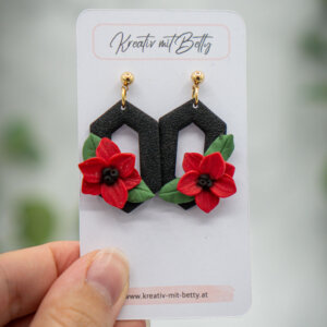 handgemachte ohrringe aus polymer clay von kreativ mit betty
