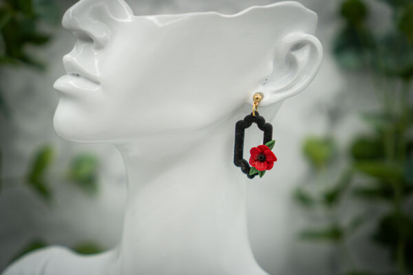 handgemachte ohrringe aus polymer clay von kreativ mit betty