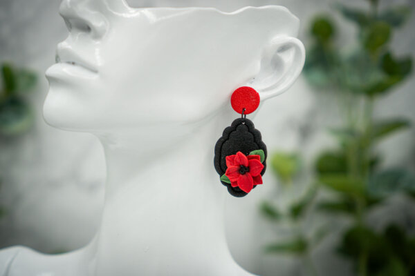 handgemachte ohrringe aus polymer clay von kreativ mit betty