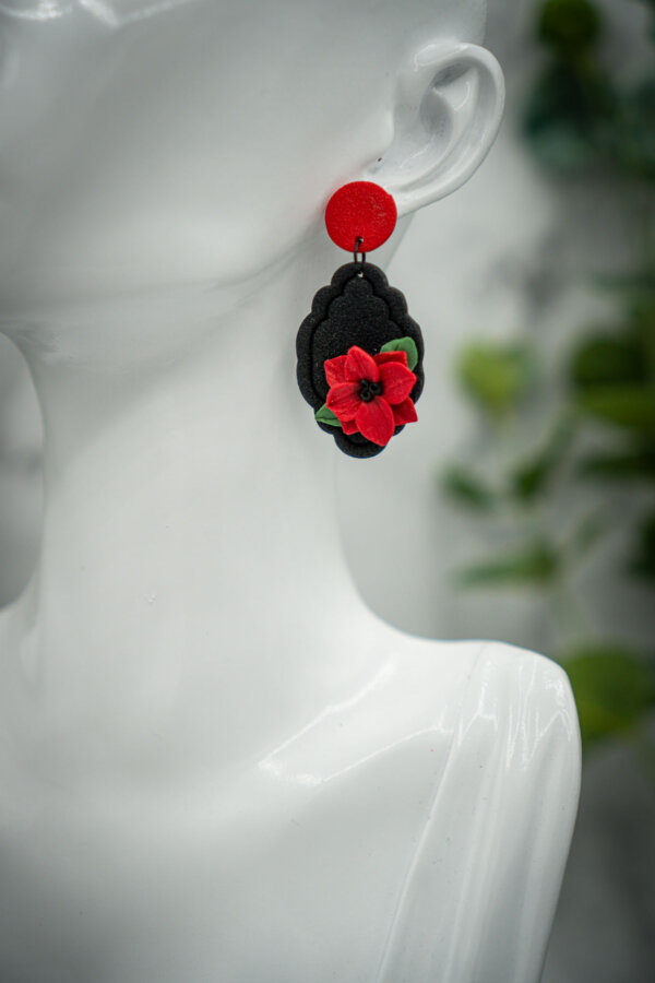 handgemachte ohrringe aus polymer clay von kreativ mit betty