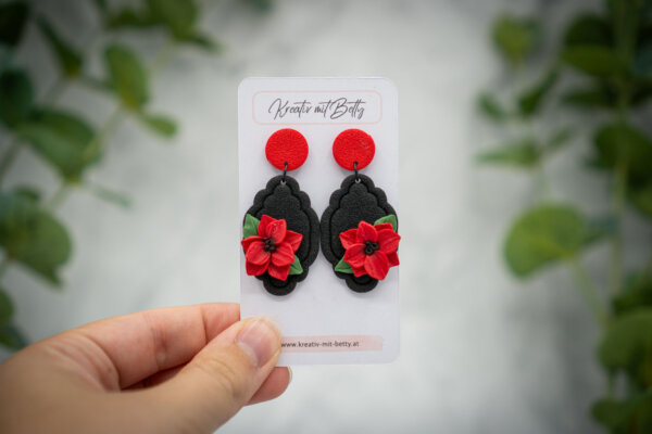 handgemachte ohrringe aus polymer clay von kreativ mit betty