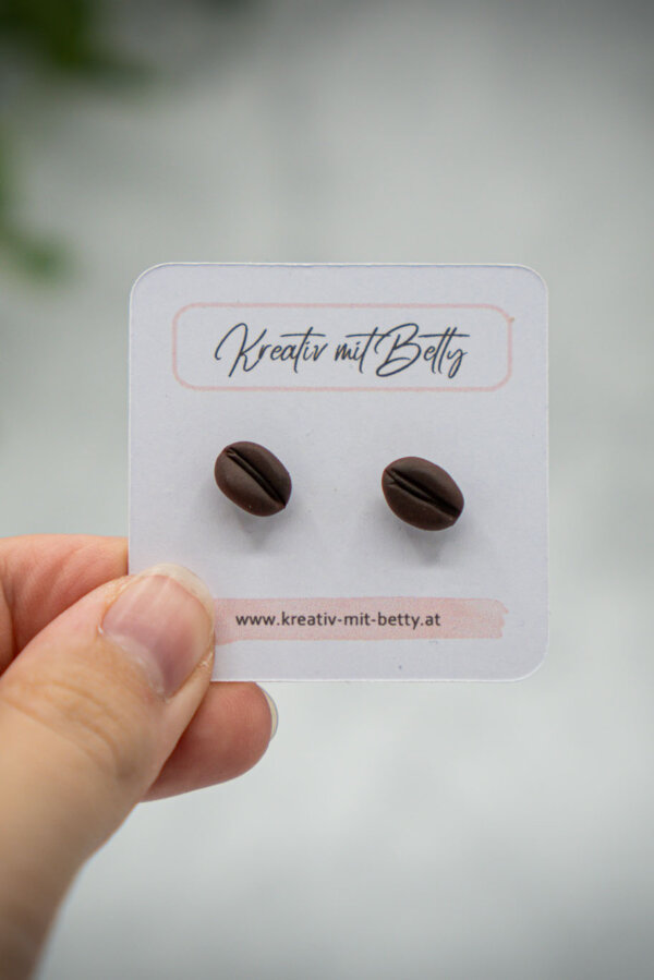 handgemachte ohrstecker aus polymer clay von kreativ mit betty