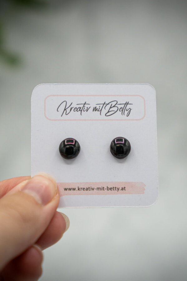 handgemachte ohrstecker aus polymer clay von kreativ mit betty
